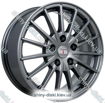 ALCASTA M60 7x17/5x108 D63.35 ET45 Graphite