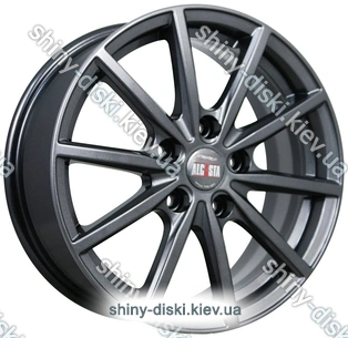 ALCASTA M61 6.5x16/5x114.3 D67.1 ET43 Graphite