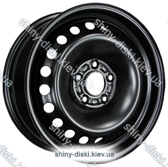 Magnetto Wheels 17001 AM 7.5x17/5x108 D63.3 ET52.5 Black