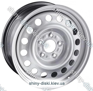 Magnetto Wheels 16013 7x16/5x108 D65.1 ET46 Silver