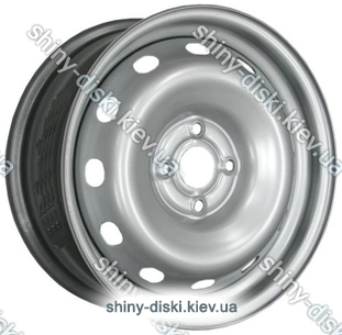 Magnetto Wheels 14013 AM 5.5x14/4x100 D56.5 ET49 Silver