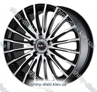Mak Fatale 7.5x17/5x114.3 D76 ET40 Ice Black
