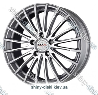 Mak Fatale 8x18/5x108 D72 ET45 Silver