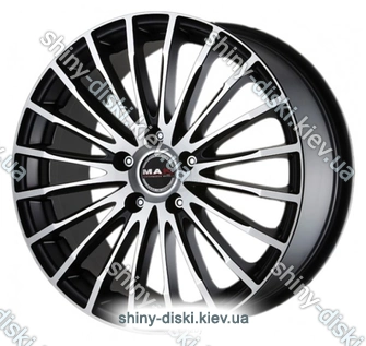 Mak Fatale 8x18/5x112 D57.1 ET50 Ice Black