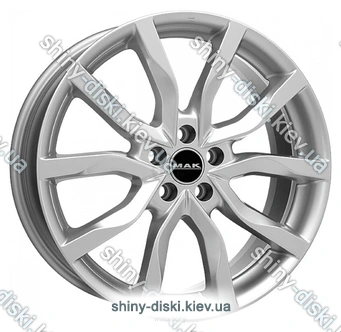 Mak Highlands 8x19/5x120 D72.6 ET38 Silver