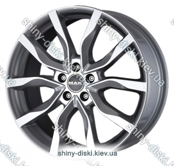 Mak Highlands 8x18/5x108 D63.4 ET45 Silver
