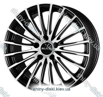 Mak Starlight 8x18/5x112 D66.6 ET25 Ice Black