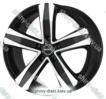 Mak Stone 5 6.5x16/5x118 D71.1 ET55 Black Mirror