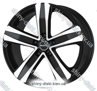 Mak Stone 5 6.5x16/5x120 D65.1 ET50 Black Mirror