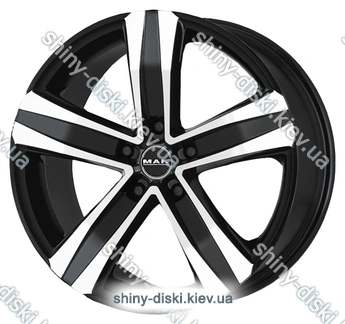 Mak Stone 5 7x17/5x160 D65.1 ET54 Black Mirror