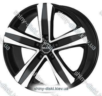 Mak Stone 5 7x17/5x160 D65.1 ET60 Black Mirror