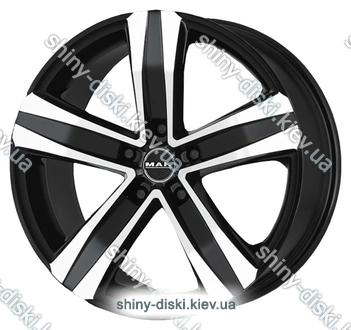 Mak Stone 5 7x17/5x114.3 D66.1 ET42 Black Mirror