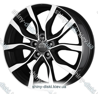 Mak Wolf 7.5x17/5x108 D72 ET35 Black Mirror