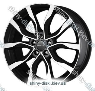 Mak Wolf 7.5x17/5x112 D76 ET42 Black Mirror