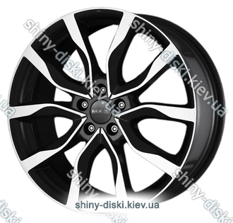 Mak Wolf 7x17/5x114.3 D76 ET40 Black Mirror