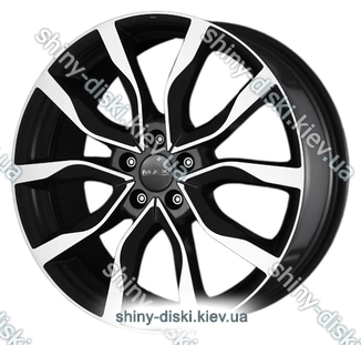 Mak Wolf 8x18/5x114.3 D76 ET47 Black Mirror
