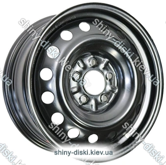 SDT Stahlrader 6.5x15/5x114.3 D66.1 ET40 Black