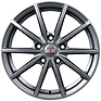 ALCASTA M61 6.5x16/5x108 D63.35 ET45 Graphite