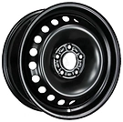 Magnetto Wheels 17001 AM 7.5x17/5x108 D63.3 ET52.5 Black