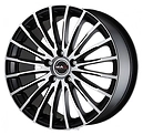 Mak Fatale 8.5x19/5x112 D76 ET32 Ice Black