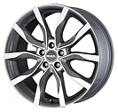 Mak Highlands 8x18/5x108 D63.4 ET45 Silver
