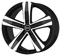 Mak Stone 5 6.5x16/5x118 D71.1 ET55 Black Mirror