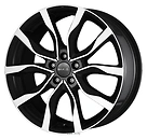 Mak Wolf 7.5x18/5x114.3 D76 ET38 Black Mirror