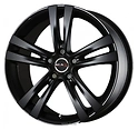 Mak Zenith 7x17/5x114.3 D76 ET40 Matt Black