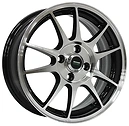Megami MGM-5 6x15/5x100 D57.1 ET38 BKF