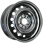 SDT Stahlrader 6.5x15/5x114.3 D66.1 ET40 Black